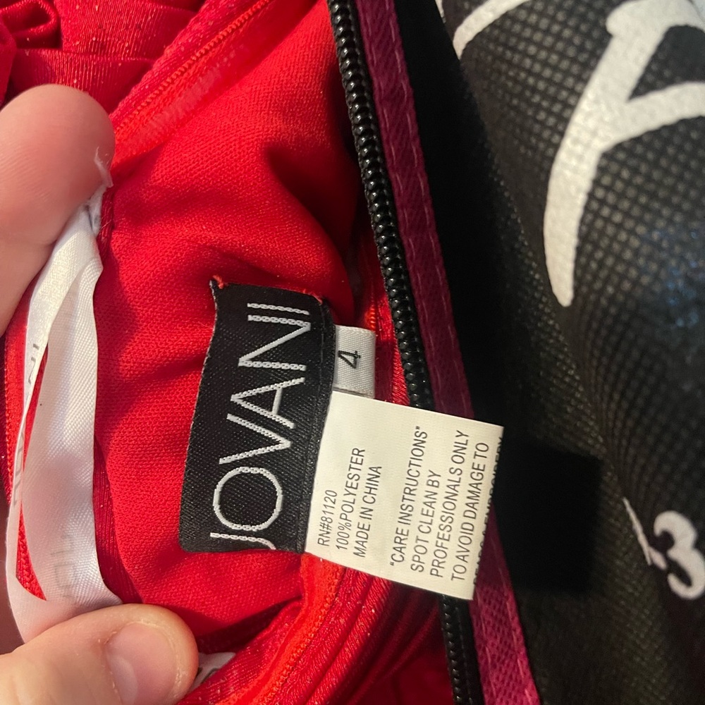 Jovani Red Prom Dress